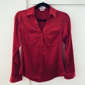 EXPRESS Slim Fit Portofino Shirt